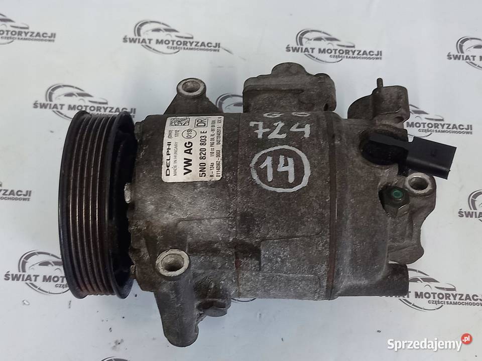 FABIA 16 TDI CAY CAYB 12r 90 sprężarka