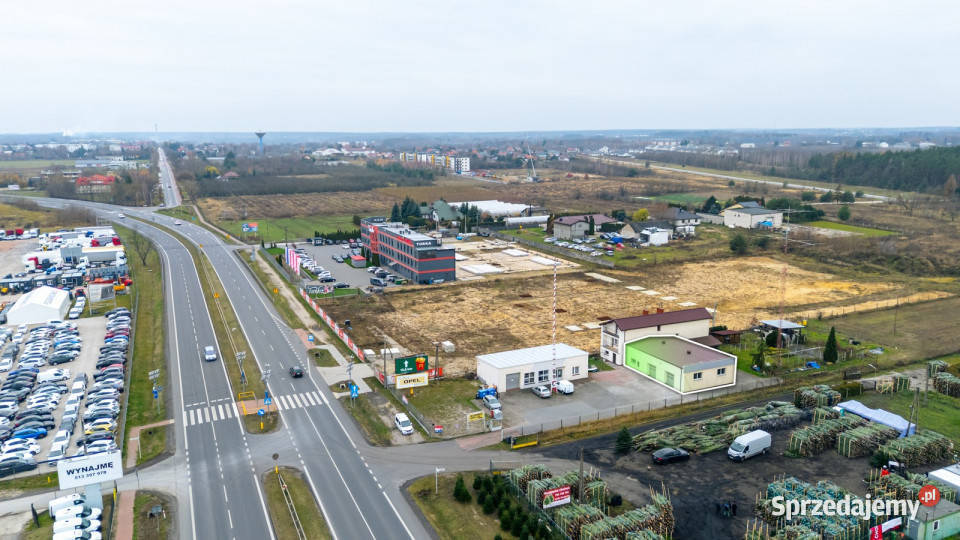 Lokal trasie E7 pod serwis usługi magazyn Wynajem Tarczyn sprzedam