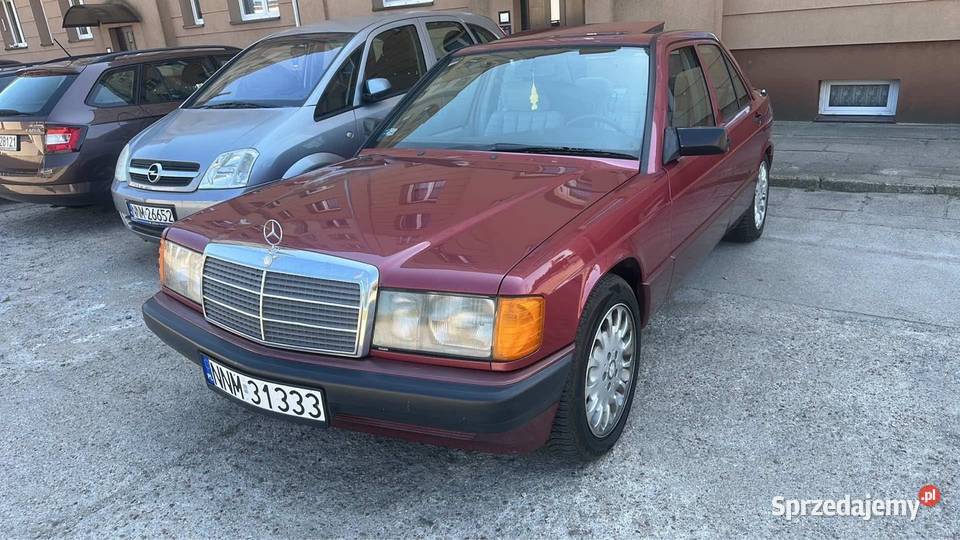 Mercedes Benz 190 w201 światła przeciwmgielne Nowe Miasto Lubawskie