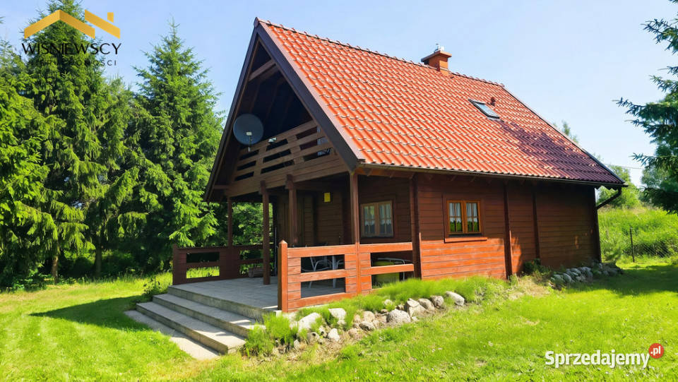 Drewniany dom linii brzegowej 60 m2 Markusy sprzedam