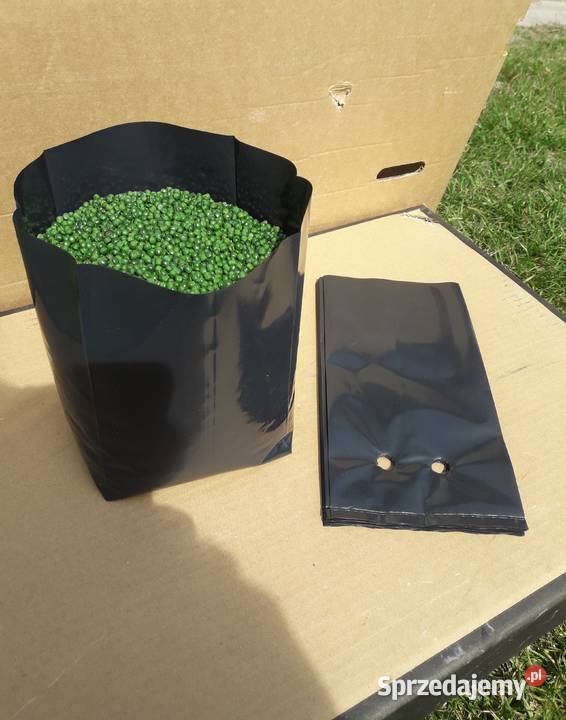 Doniczki produkcyjne foliowe 3L SUPER MOCNE UV Lublin