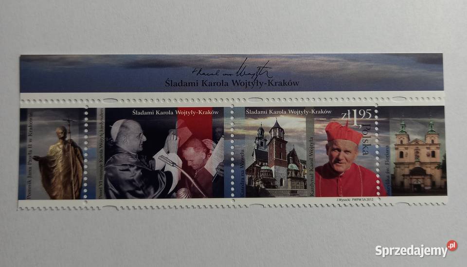 4436P Śladami Karola WojtyłyKraków 2012r czysty wielkopolskie Poznań