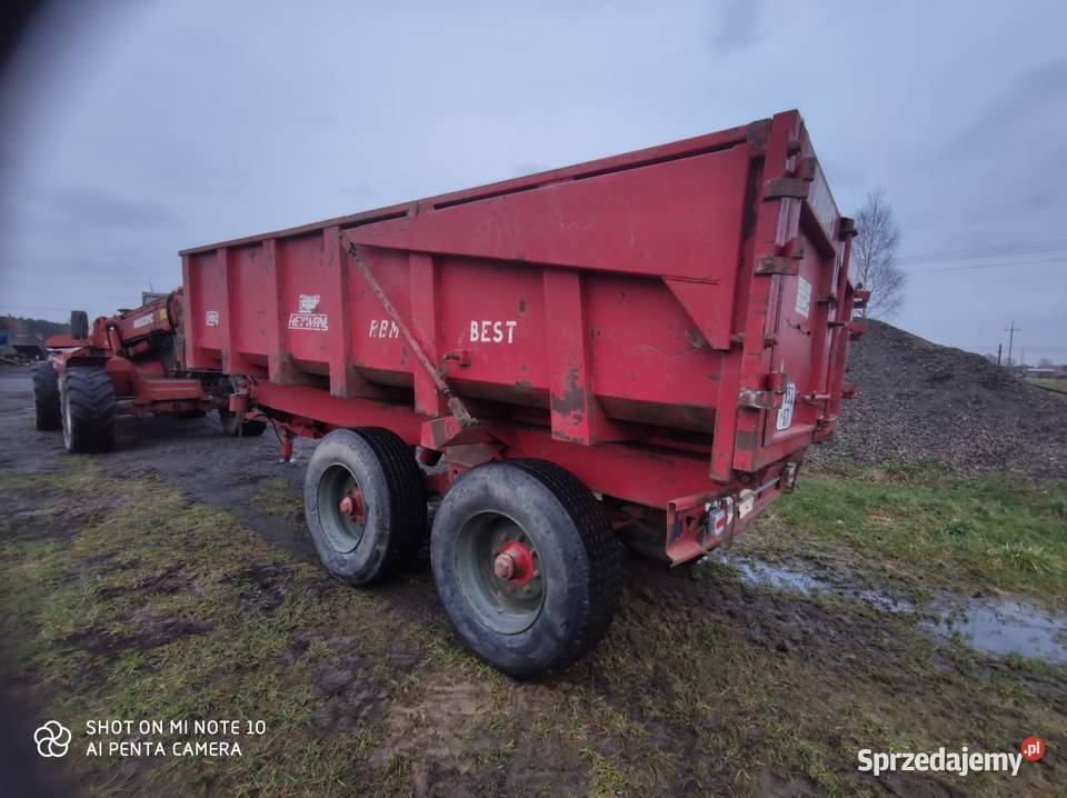 Przyczepa 14T Heywang Miro sprzedam