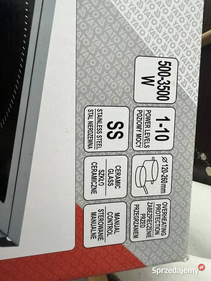 Kuchenka indukcyjna Yato YG04700 Zberezka