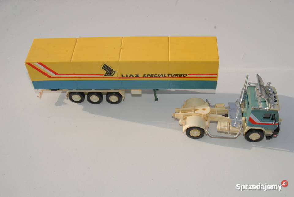 Stara Zabawka ciężarówka TIR Liaz 100551 Camion Cieszyn
