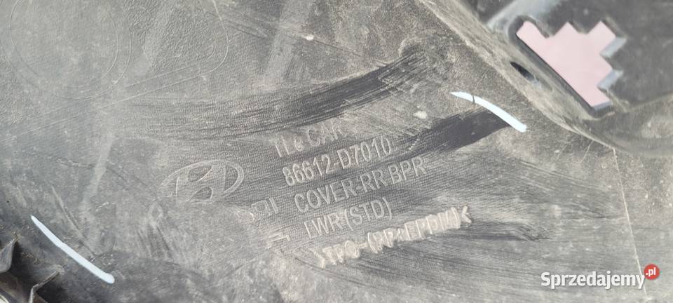 HYUNDAI TUCSON III SPOILER DOKŁADKA ZDERZAKA TYŁ Ruda Śląska