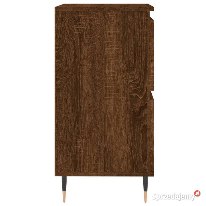 Komoda brązowy dąb 60x35x70 materiał Komody