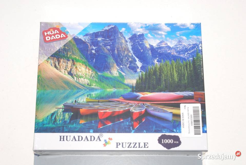 Puzzle 1000 el Huadada krajobraz kajaki jeziora Cieszyn