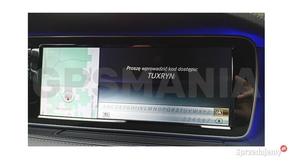 MAPA MERCEDES CKLASA CLS E G GLC 2024 V24 COMAND łódzkie Pabianice