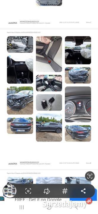 Volkswagen Arteon powypadkowy śląskie Lgota Górna sprzedam