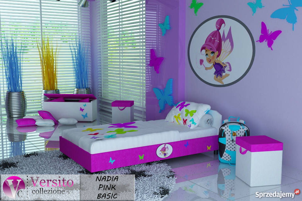 Łóżko dziecięce z materacem łózko dziecka Lubin