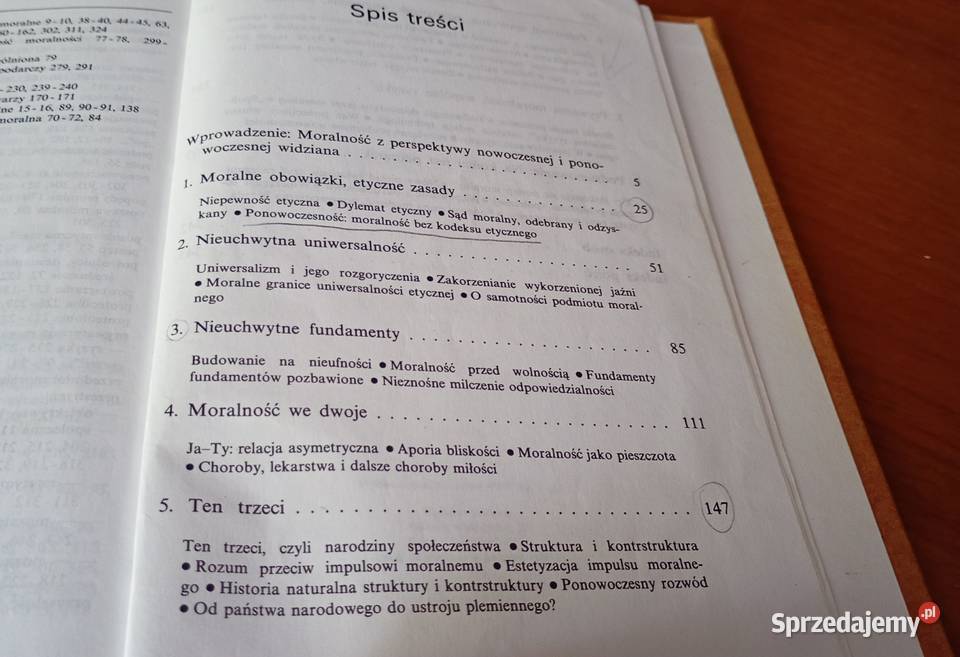Etyka ponowoczesna Zygmunt Bauman twarda 1996 Gdańsk sprzedam