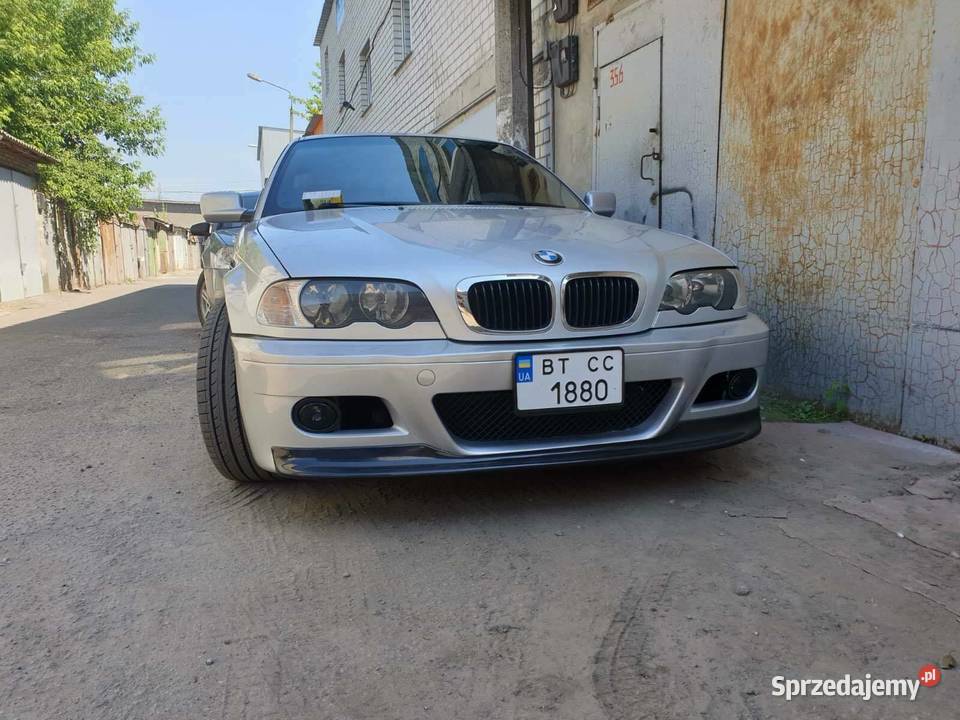 BMW E46 SPOILER ZDERZAKA CSL E 46 SPLITER M3 CSL mazowieckie