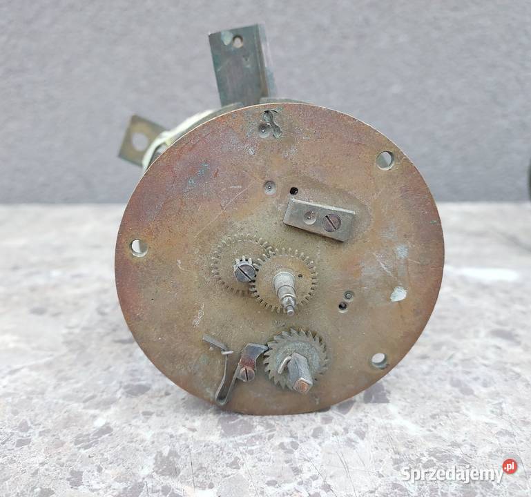 M179 Mechanizm starego francuskiego zegara Antyki, Sztuka, Kolekcje pomorskie Tczew