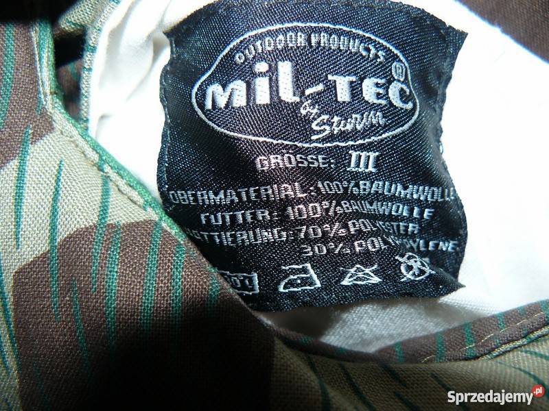 Kurtka parka zimowa Wehrmacht Splittertarn biały Pisz