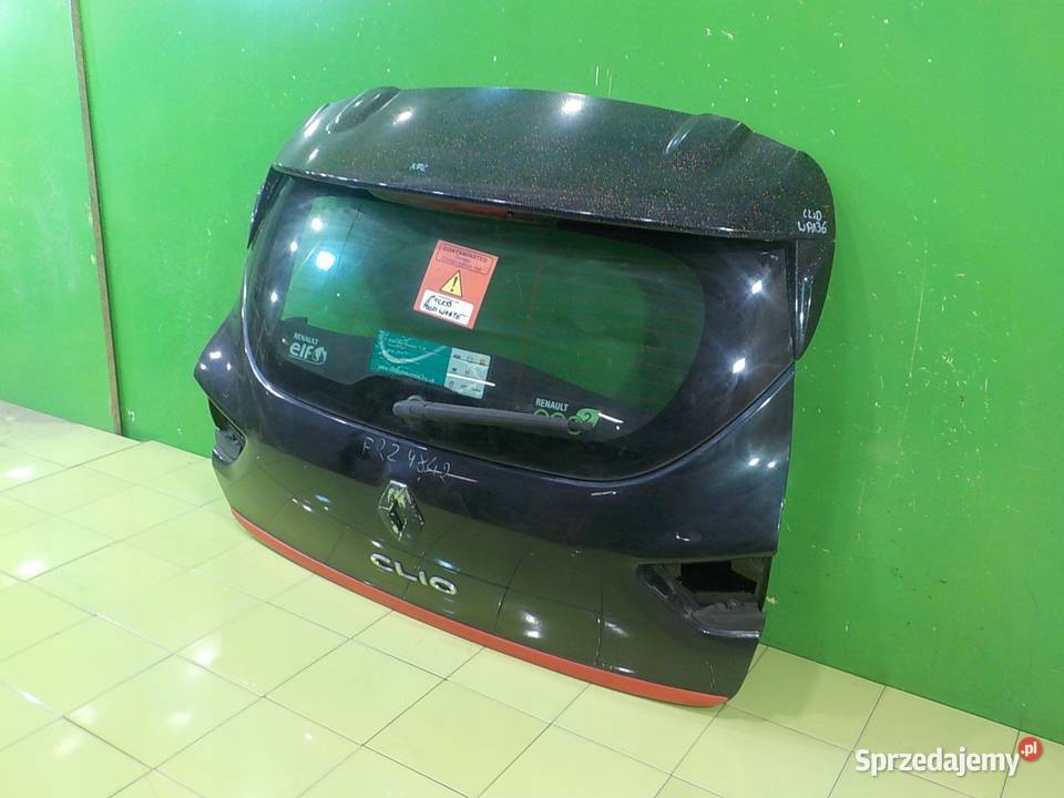 RENAULT CLIO IV HB 5D klapa tyl kompletna