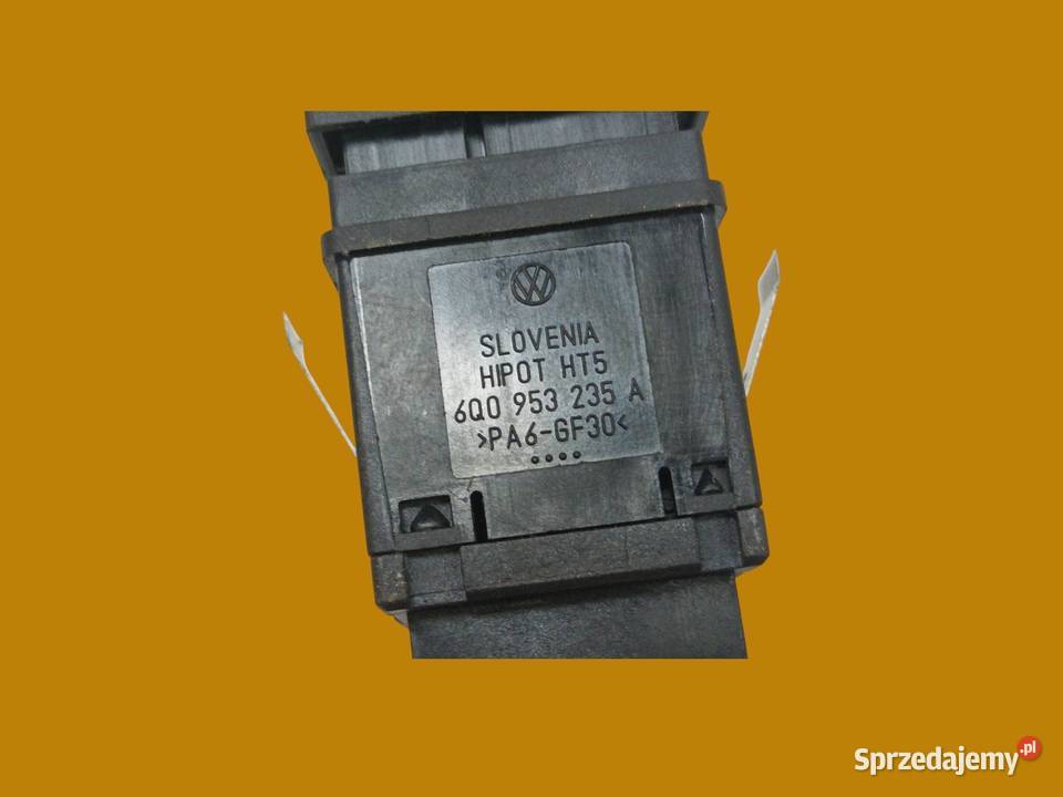 PRZEŁĄCZNIK AWARYJNYCH ORG 6Q0953235A VW