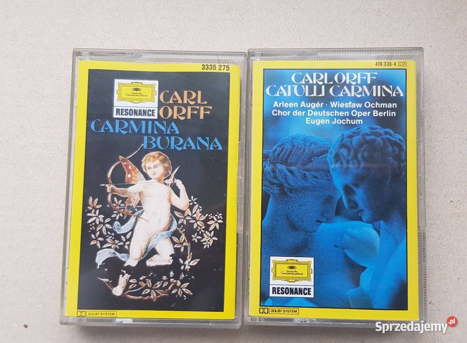 Carl Orff Carmina Burana Catulli Carmina lubuskie Zielona Góra sprzedam