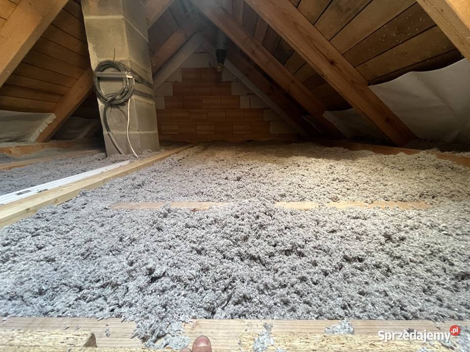 Ocieplanie dachów wełna drzewną i celulozową Rybnik