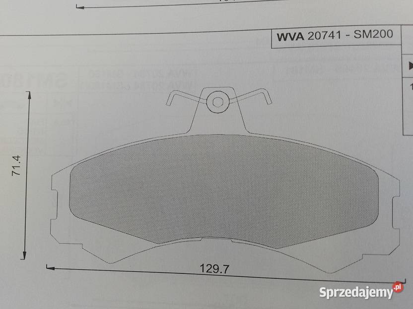 Klocki hamulcowe kpl przód ALFA ROMEO AR 6 sprzedam
