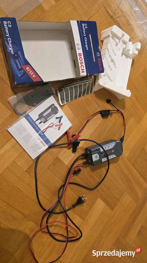 Prostownik Bosch C3 6V12V dzisiaj wyjęty z podkarpackie Krosno