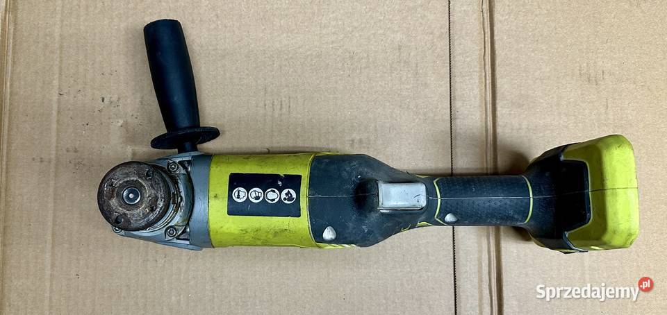 Szlifierka kątowa akumulatorowa RYOBI 18 V małopolskie Kraków sprzedam