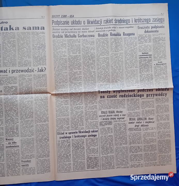 Trybuna Ludu 289 13448 10 grudnia 1987 r wielkopolskie Koźminek sprzedam