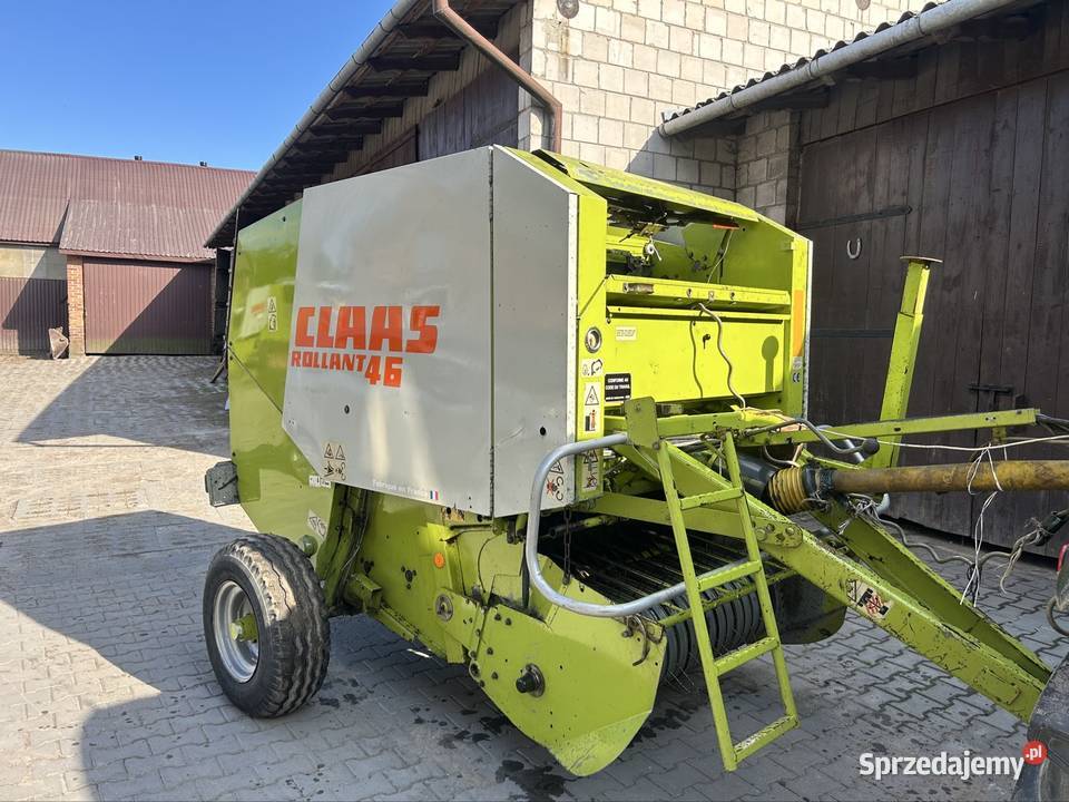 Claas 46 prasa Rolujące (belujące) Szczekociny