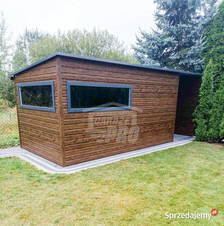 Schowek domek ogrodowy 45x25m wiata 18m drzwi 2x Leszno sprzedam