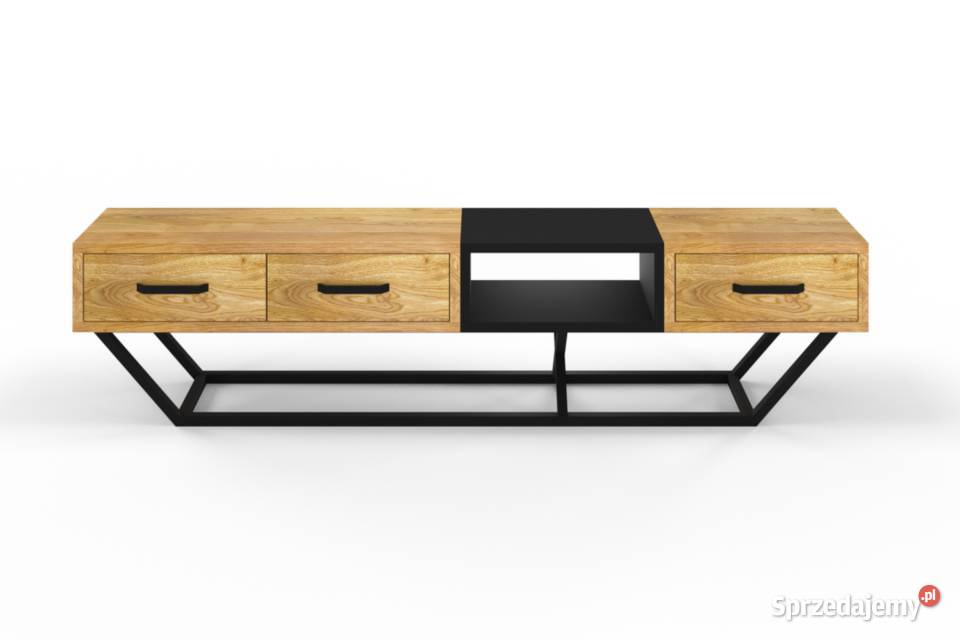 Szafka RTV Loftowa Dębowa SANKI Łódź
