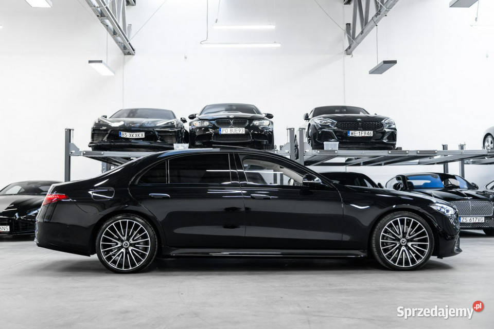 Mercedes S 450 Maksymalnie wyposażony Burmester wielofunkcyjna kierownica Węgrzce sprzedam