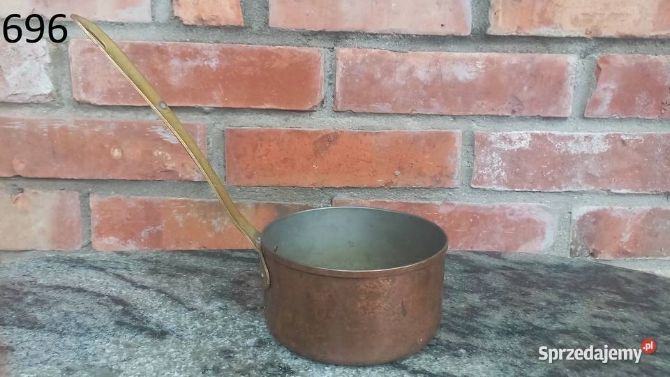 Garnek miedziany Rondelek Chochla Dekoracja 696 Gawroniec sprzedam