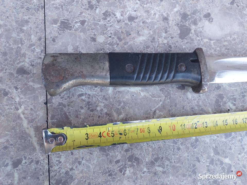 Stary bagnet niemiecki mauser