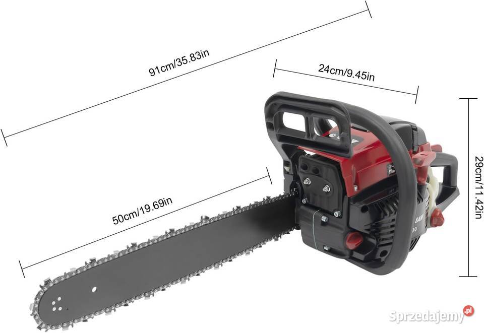 Bollomgy Piła łańcuchowa spalinowa 58 CC 2400 W Radom
