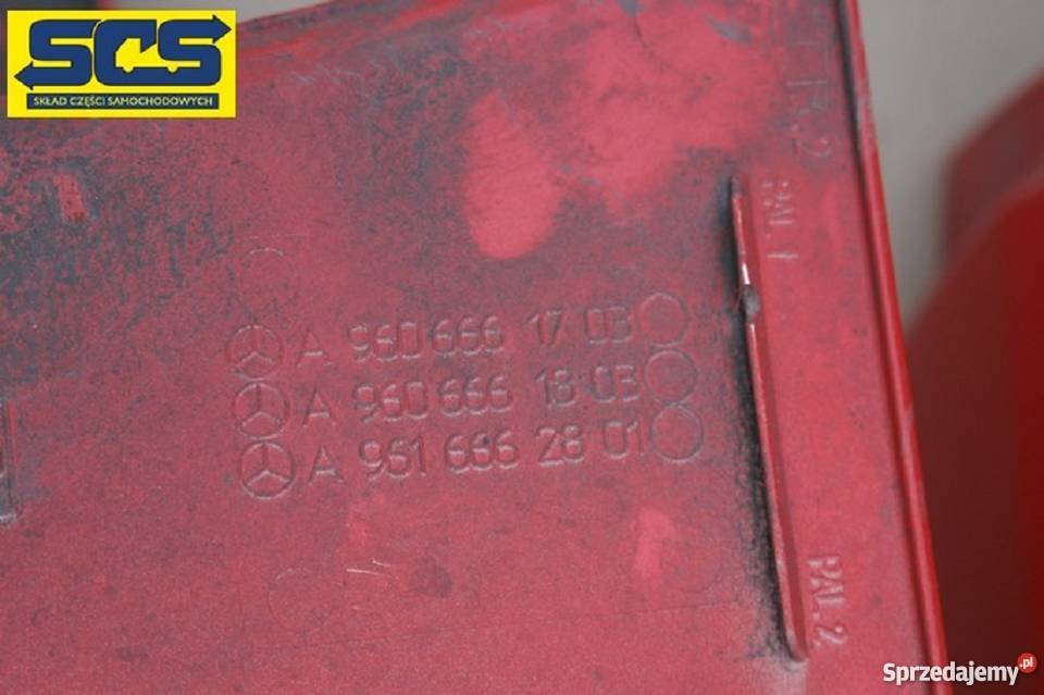 MERCEDES ACTROS MP4 STOPIEŃ DOLNY LEWY ciężarowe