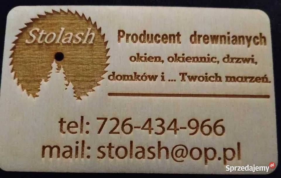 Drzwi zewnętrzne drewniane płycinowe filunkowe