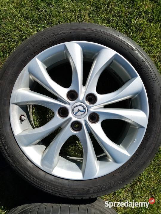 Alufelgi 17 Mazda 4x opony letnie Żagań