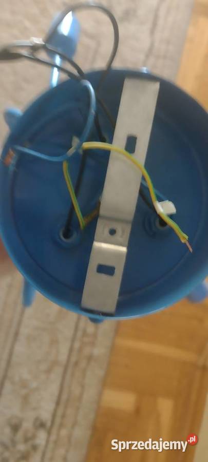 Lampa sufitowa niebieska Kraków