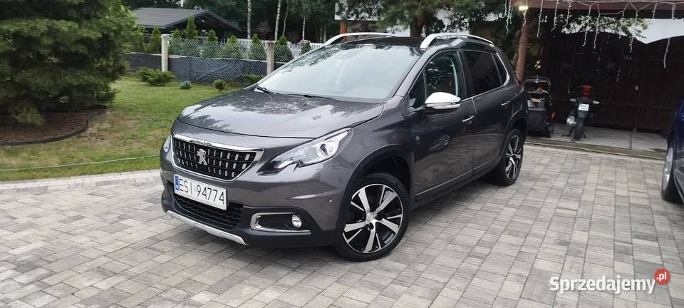 Peugeot 2008 16 bluehdi 2017 crossway mały Sieradz
