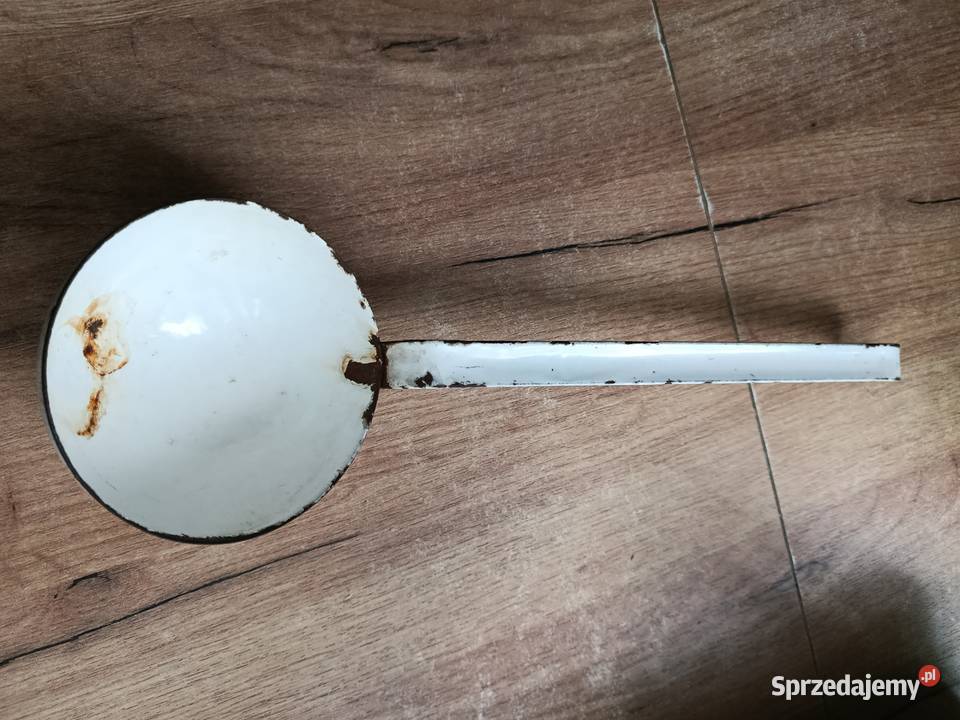 Duża chochla nabierka 40 prl