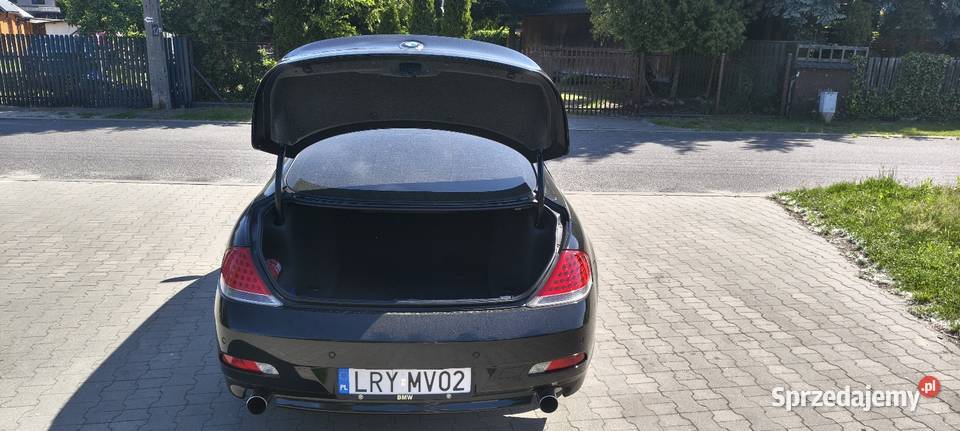 BMW E63 30 i R6 PRZEDLIFT skórzana tapicerka Dęblin