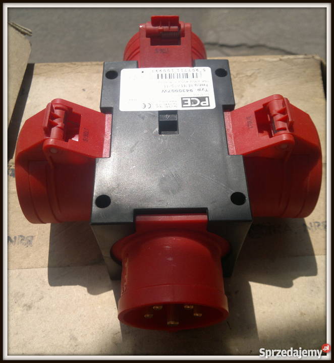 Rozdzielnica przenośna Pieszyca 3x16A Dąbrowa Górnicza