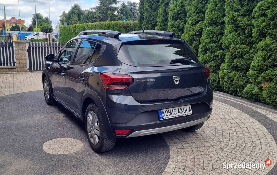 Dacia Sandero Stepway Serwis LED Navi Kamera Cof ABS Płońsk sprzedam