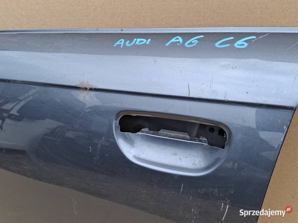 AUDI A6 C6 DRZWI LEWY PRZÓD LEWE PRZEDNIE osobowe Bieleń