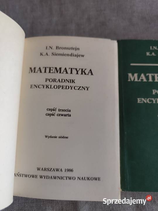 Matematyka Poradnik encyklopedyczny IN