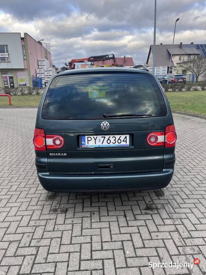 Volkswagen Sharan 20 ben gaz 7 osobowy