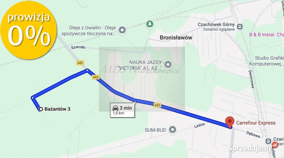 nowoczesny gotowy dom na Nowy 4 sypialnie asfalt Kamionka