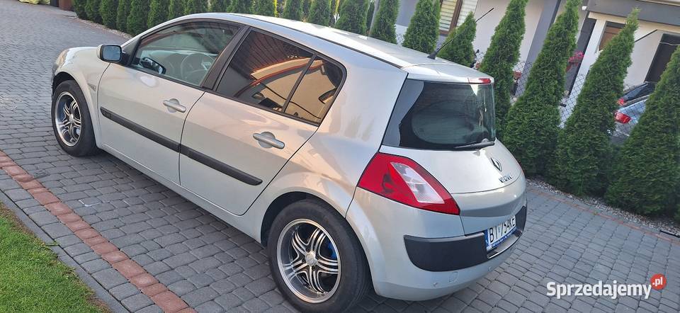 Megane 2 16 16v 191 Ładny stan 1598cm3 Megane podlaskie Białystok