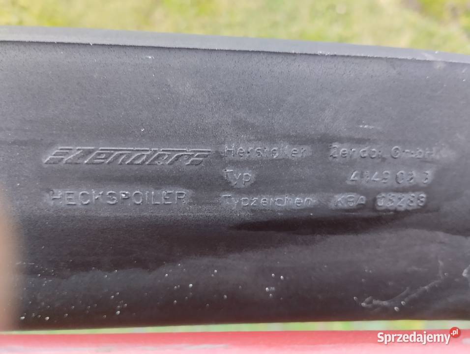 VW Scirocco MK1 klapa tylna bagażnika spojler Klapy bagażnika dolnośląskie sprzedam
