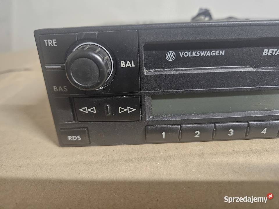 Radio VW Beta oryginal z kodem Warszawa